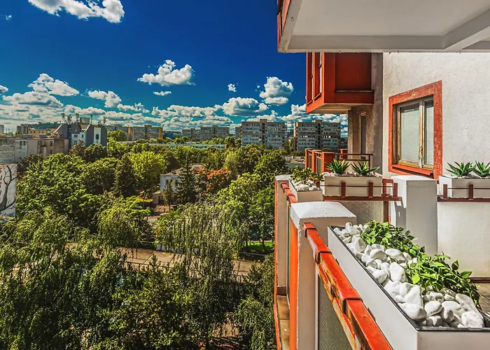 Apartment Komfortowy Jacuzzi & Balkon & 2 Sypialnie Breslau