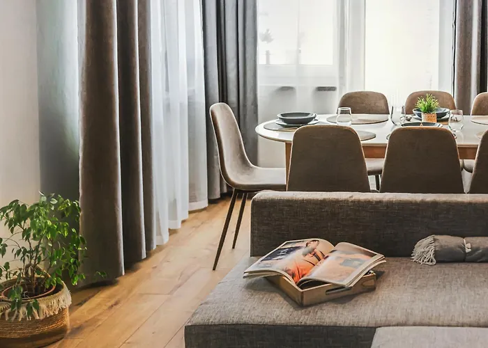 Komfortowy Jacuzzi & Balkon & 2 Sypialnie Breslau