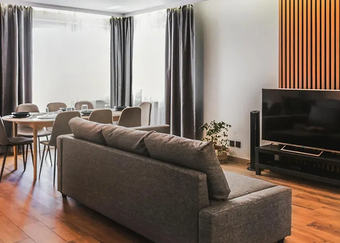 Komfortowy Jacuzzi & Balkon & 2 Sypialnie